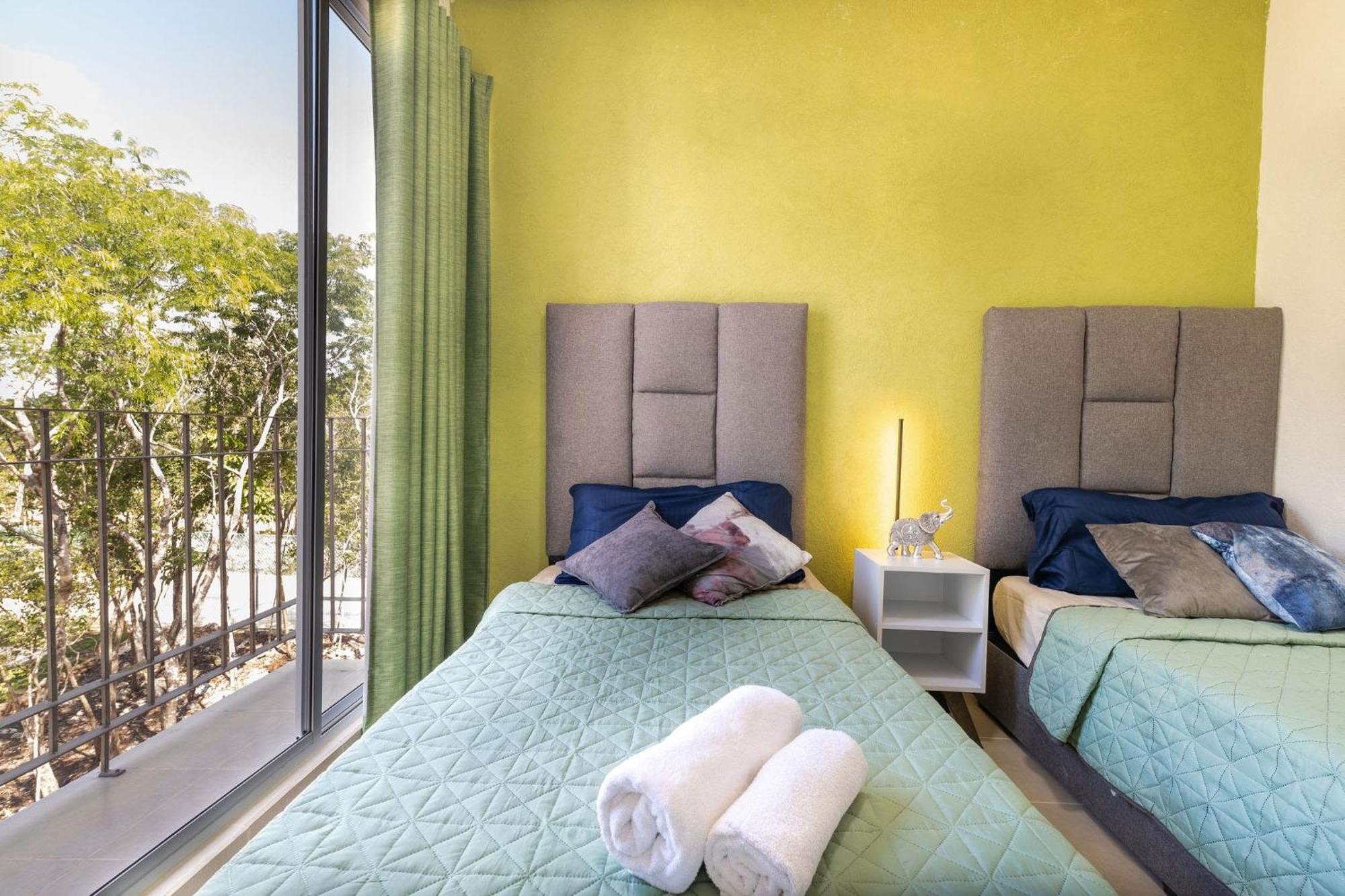 Apartamento Espacio Yuca Con Rooftop Privado, Alberca, Parking, Tren Maya Cercano