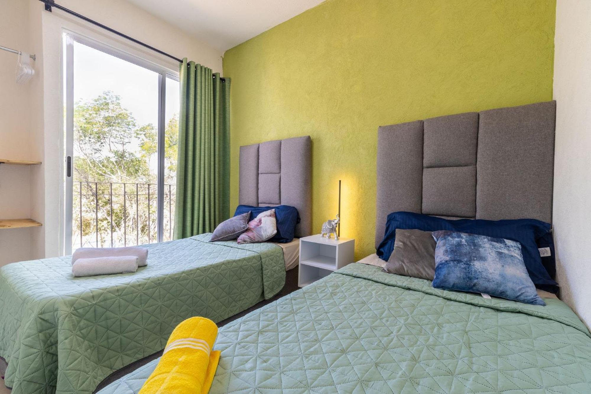 Espacio Yuca Con Rooftop Privado, Alberca, Parking, Tren Maya Cercano Apartamento *